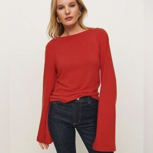 NWT THE REFORMATION ETERNITY KNIT TOP 
XS